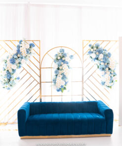 4x6 Gold Geometric Wall