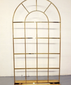 4x7 Gold Window Backdrop