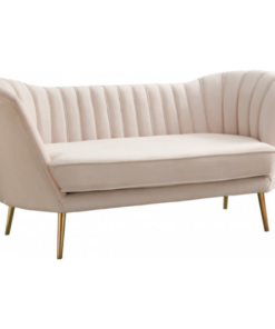 Ivory Velvet Couch