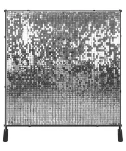 4x8 Silver Sequin Wall