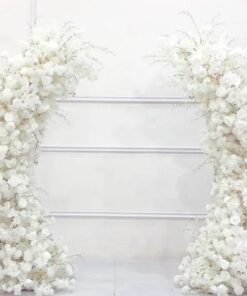 6ft White Flower Moon Acrh